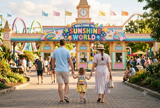 Parc d'attractions, zoo, marché de Noël… comment ne pas perdre son enfant ?
