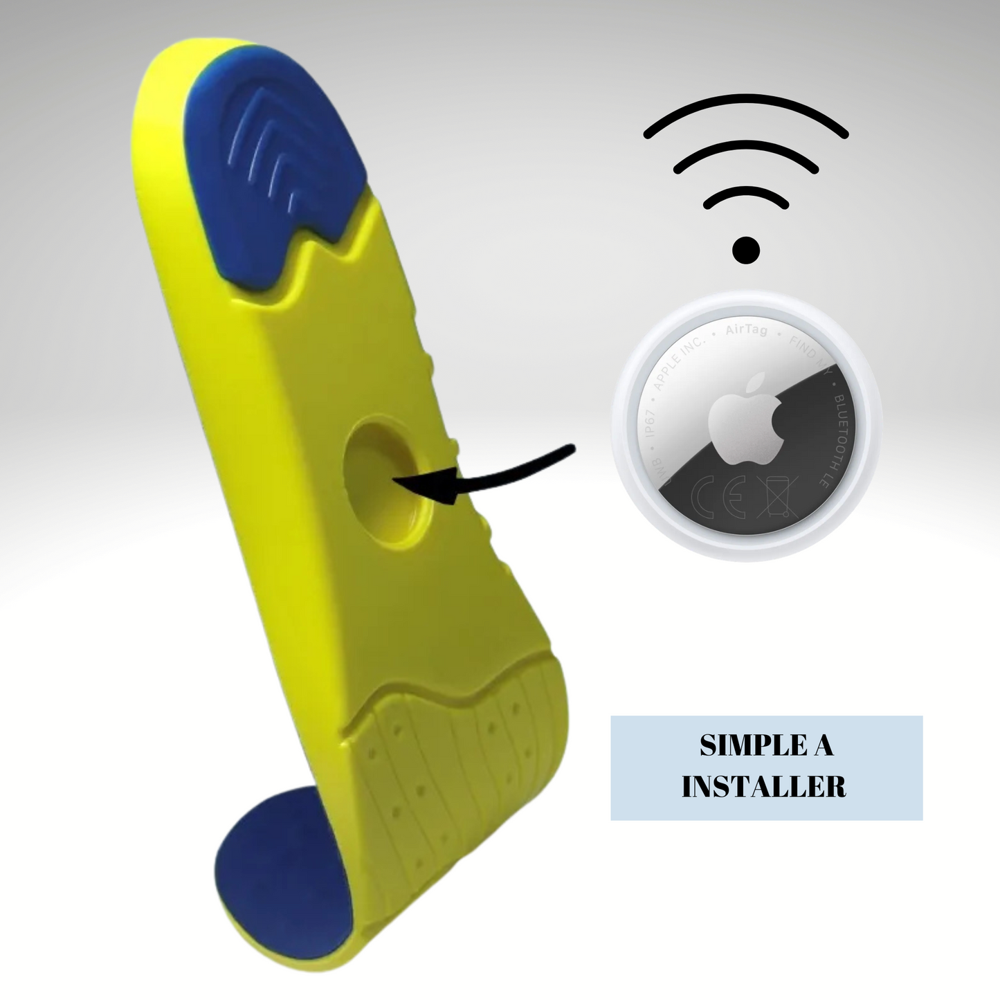 PetitsPas — La semelle compatible AirTag pour enfants